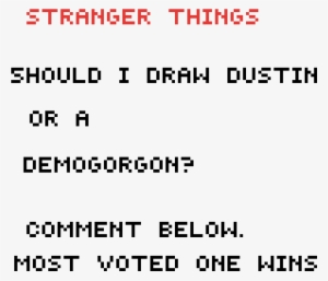 Dustin Or Demogorgon - Number