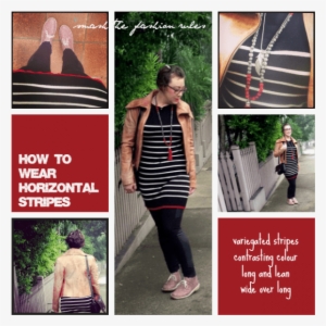 Wearing Horizontal Stripes - Girl
