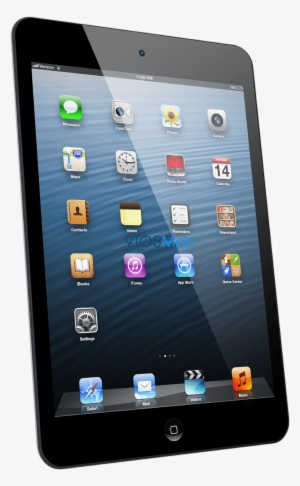 The Upcoming Ipad Mini Rendered In 3d Based On Reports - Apple Ipad Tablet 3