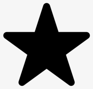 Star Shape Rounded Vector - Favorite Icon