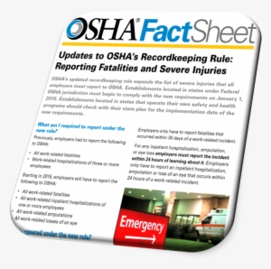 Accordingly, It Is Critical That Employers Understand - Osha Recordkeeping Ad