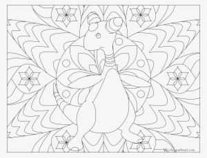 Adult Pokemon Coloring Page Ampharos - Jacob And Esau
