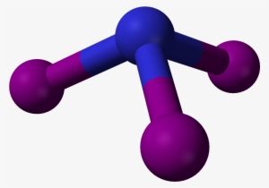 Tres Átomos De Hidrógeno Y Uno De Nitrógeno - Nitrogen Triiodide Structural Formula