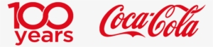 Coca Cola 100 Years Logo