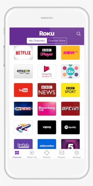 Roku Mobile App Ios Android My Channels Uk - Mobile App Channel