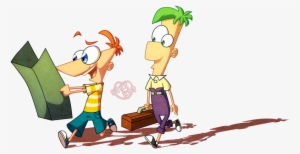 Phineas Flynn Ferb 2 Perry The Platypus Candace Flynn - Phineas And Ferb Writing