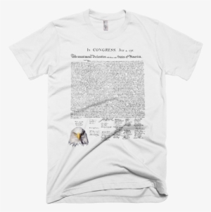"declaration Of Independence" Designed, Printed And - Big X Texas Shirt