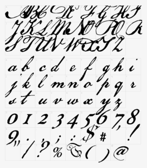 Us Declaration Font