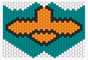 Perry The Platypus Mask Bead Pattern - Perry The Platypus