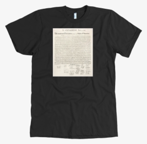 Declaration Of Independence Tshirt - Phil Collins In The Air Tonight Metal T Shirt