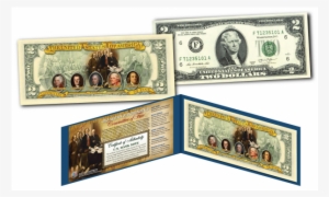 Committee Of Five Declaration Of Independence Official - Two Dollar 2 U S Bill Genuine Legal Tender Currency