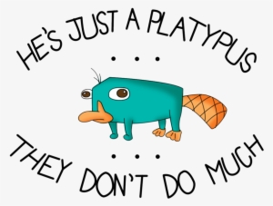 More Like Perry The Platypus Silhouette By Daniel- - He's A Platypus They Don T Do Much