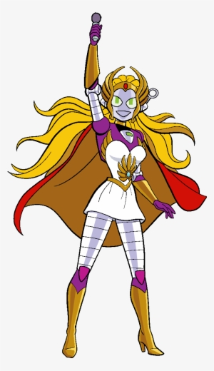 Connie As She-ra With Mic - "she-ra: Princess Of Power" (1985)