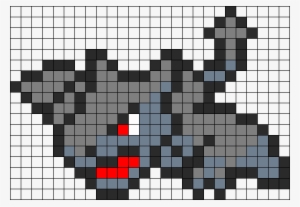 Aerodactyl Pokemon Perler Bead Pattern / Bead Sprite - Aerodactyl Perler Pattern