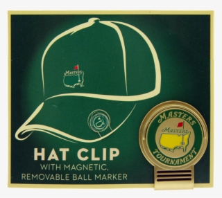 Masters Hat Clip - Masters Hat Clip With Ball Marker