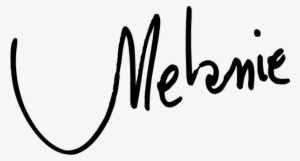 Melanie Signature - Calligraphy