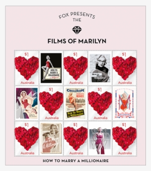 Image - Australia 2016 Marilyn Stamps