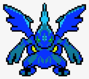 Zekrom Blue - Pokemon Zekrom Sprite