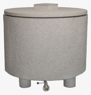 Natural Stone Barrel - Lid
