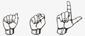 asl by parhamr (own work) public domain via wikimedia - asl in sign language