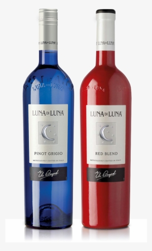The Iconic And Brightly Colored Bottles Preserve Excellent, - Luna Di Luna Wine