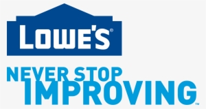Lowe's Logo - Lowes Never Stop Improving