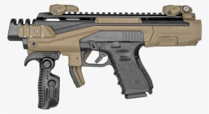 Fab Kpos Scout Glock Conversion Kit Fde Botach Png - Firearm