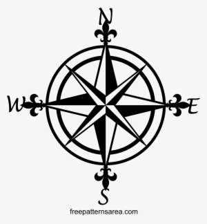 Pictures Of Compass Rose - Compass Rose Transparent