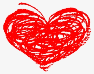 Heart Png Transparent Onlygfx Com Free - Scribble Heart Png