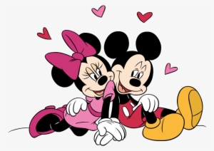 Mickey And Minnie Mouse Clipart - Mickey Mouse And Minnie Mouse