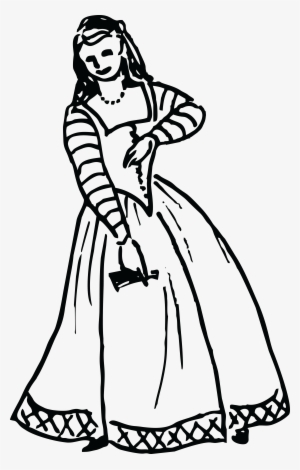 Jpgpngepssvg - Woman Clipart Black And White Png