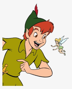 Transparent Tinkerbell Peter Pan - Peter Pan Und Tinkerbell