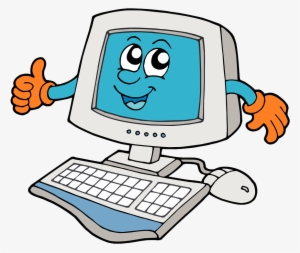 computer-happy - คอมพิวเตอร์ การ์ตูน png