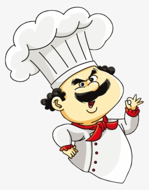 Cartoon Chef Making Hand Sign - Cartoon Chef Picture Png