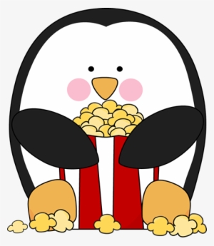 Penguin Eating Popcorn - Penguin Popcorn