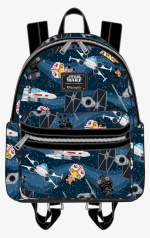 10" Star Wars Apparel X-wing And Tie Fighter Mini Backpack - Thor Loki Mini-backpack