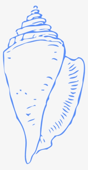 Original Png Clip Art File Seashell Blue Svg Images