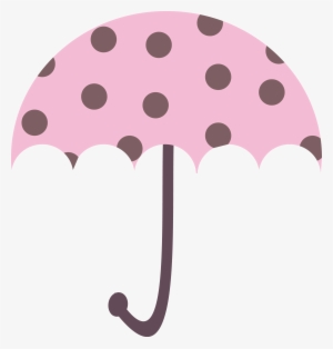 Vector Clip Art Online, Royalty Free Public Domain - Polka Dot Umbrella Clipart