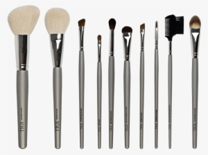 Set Of Makeup Brushes - Make Up Brush Png