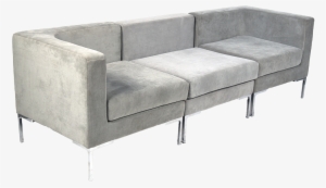 monaco grey linen sofa angle