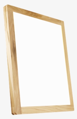 Single Wood Frame White Mesh - Light