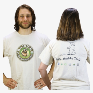 Walk A Healthy Trail Organic T-shirt - Organic T Shirt