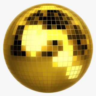 Gold Disco Ball Clip Art Png Image - Disco Ball