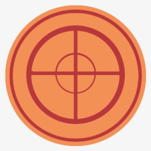 Sniper Emblem Red - Tf2 Demoman Logo