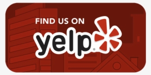 Facebook Find Us And Read Reviews On Yelp - Find Us On Yelp Png