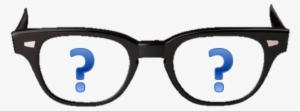 Glasses With Question Marks - Different Types Of Frames For Spectacles