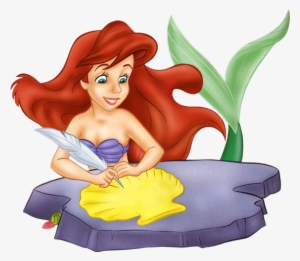 Little Mermaid Shell Png Download - Disney Stationary