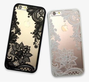 214-flower Lace Full Edge Protection Mandala Vintage - Mobile Cover Decoration At Home
