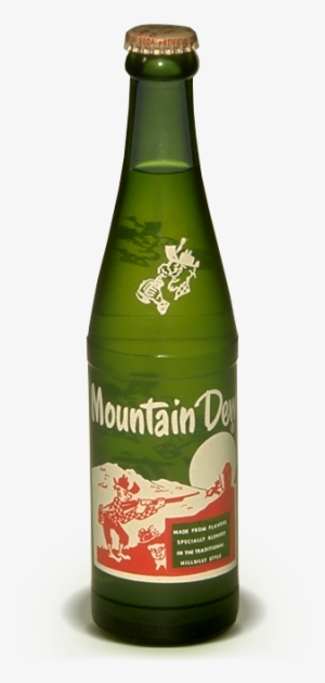 Mountain Dew Runs First Ad Campaign - Glass Bottle