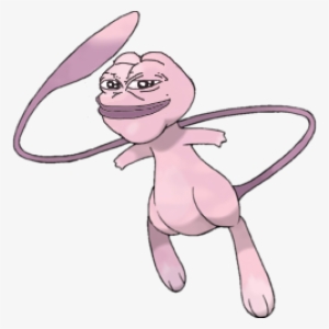 Pretty Rare Pepe - Pokemon Mew